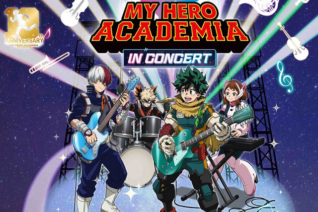 My Hero Academia show poster