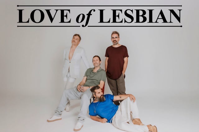 Love of Lesbian in Zapopan promotional photo for Preventa Banamex presale tickets offer