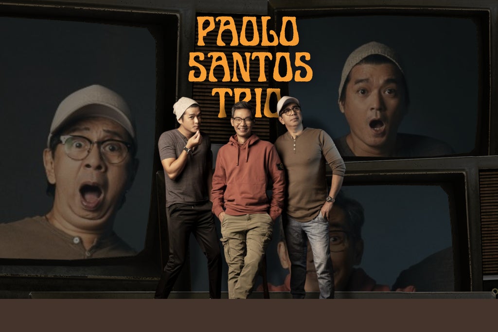 Paolo Santos Trio show poster