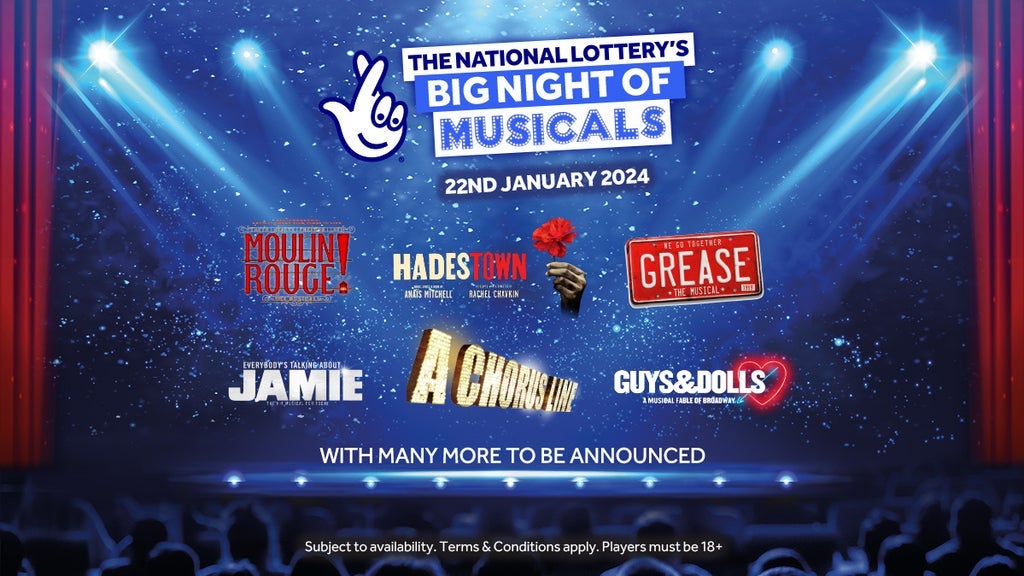Hotels near The National Lottery's Big Night Of Musicals Events
