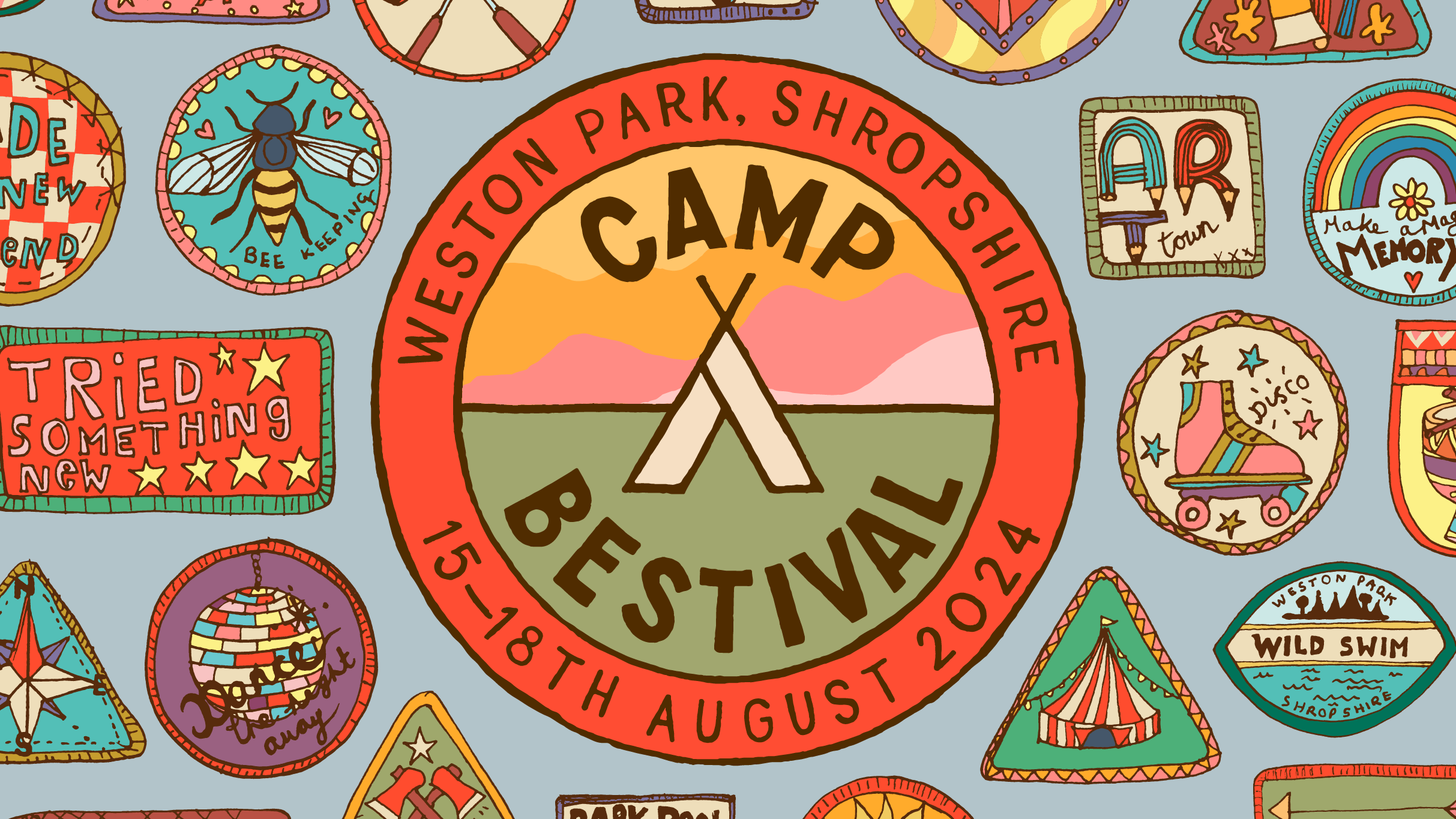 Camp Bestival Shropshire - Friday Day Tickets Event Title Pic