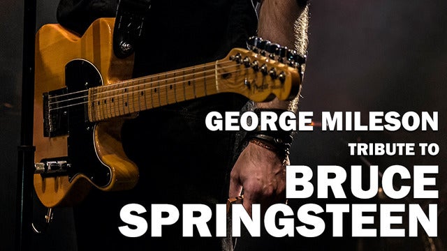 George mileson - Tributo a Bruce Springsteen
