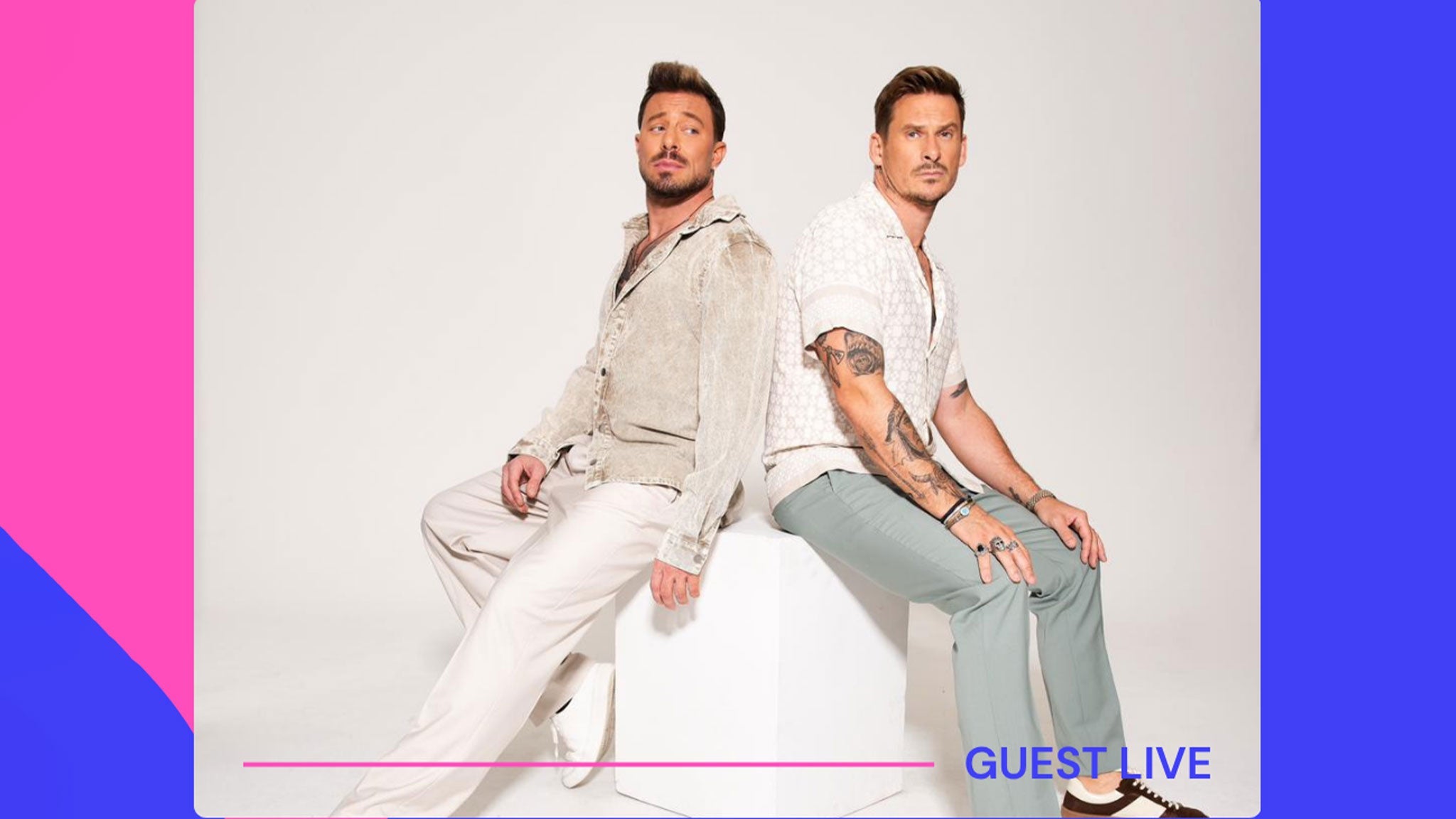 Duncan James & Lee Ryan from Blue | Pride Village 2026