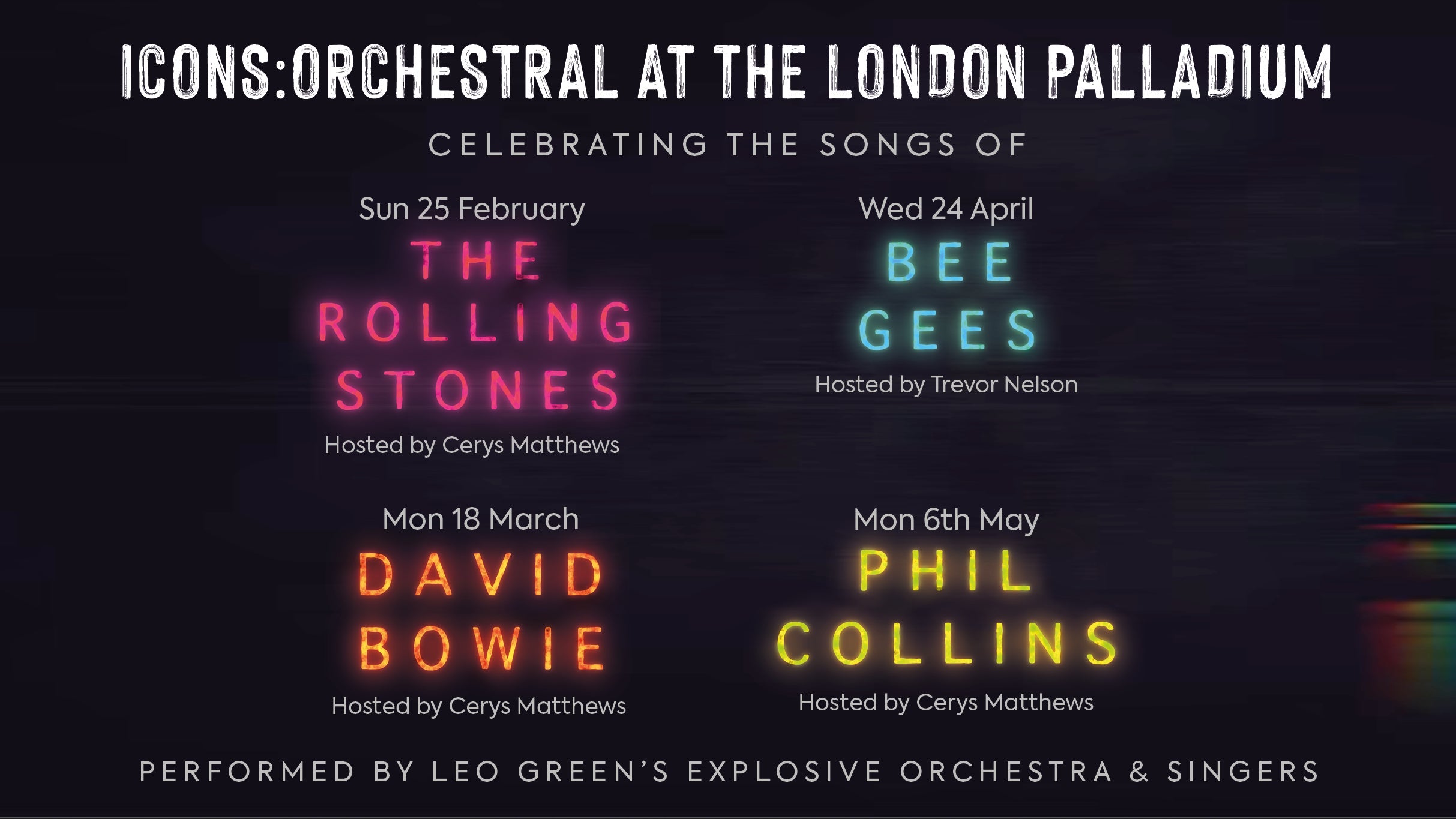 Icons: Orchestral - Celebrating Phil Collins in London promo photo for Ticketmaster presale offer code