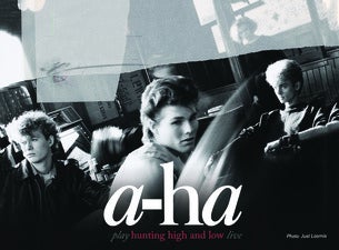 A-HA - Hunting High and Low tour - Official Platinum Tickets