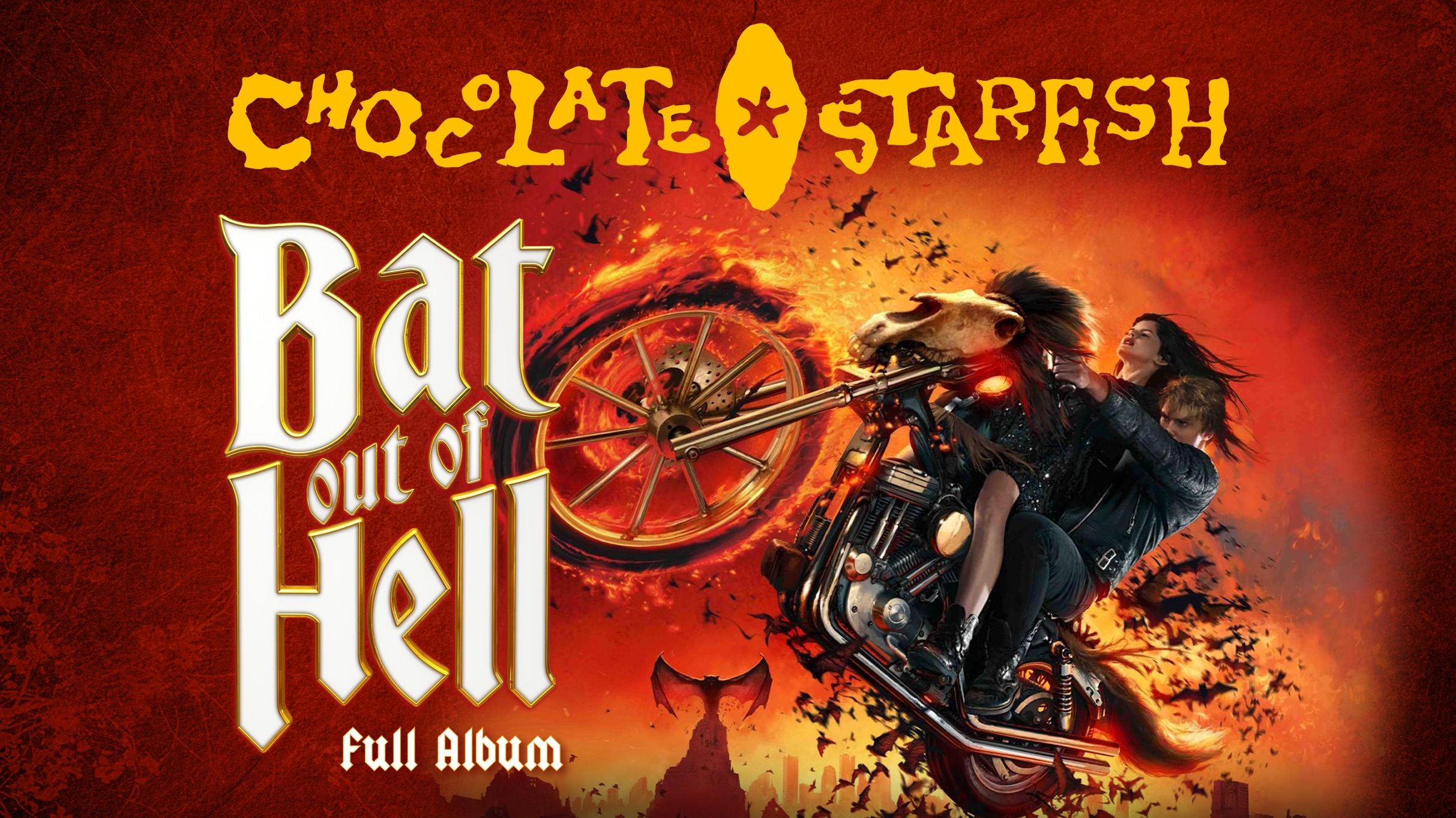 Image used with permission from Ticketmaster | CHOCOLATE STARFISH BAT OUT OF HELL 2023 tickets