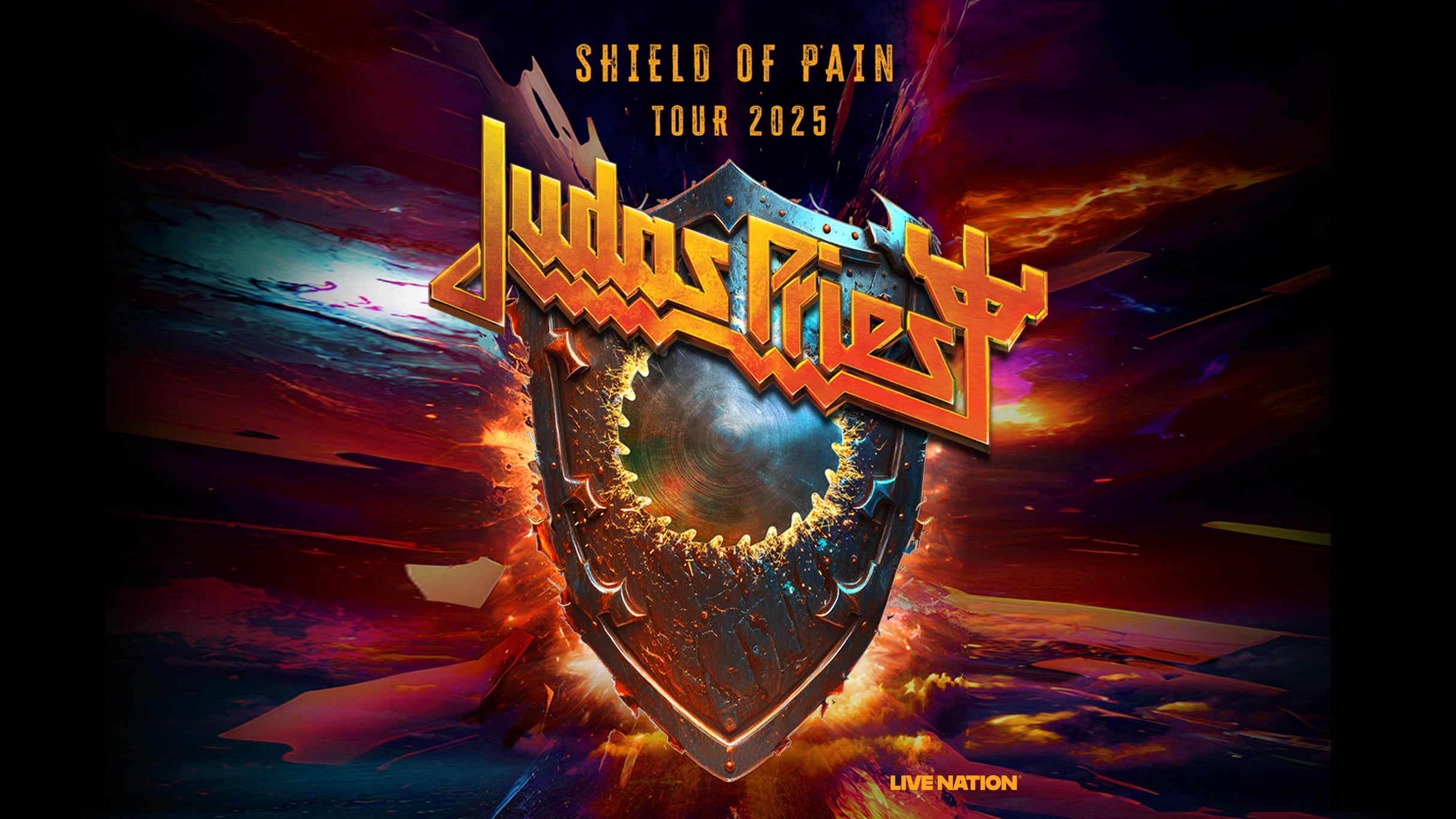 Judas Priest: SHIELD OF PAIN TOUR 2025 