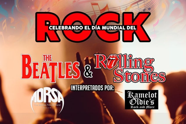 Beatles & Rolling Stones, con los grupos Morsa y Kamelot