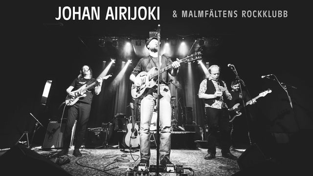 Johan Airijoki & Malmfältens Rockklubb i Isborgen Gällivare 12/10/2024