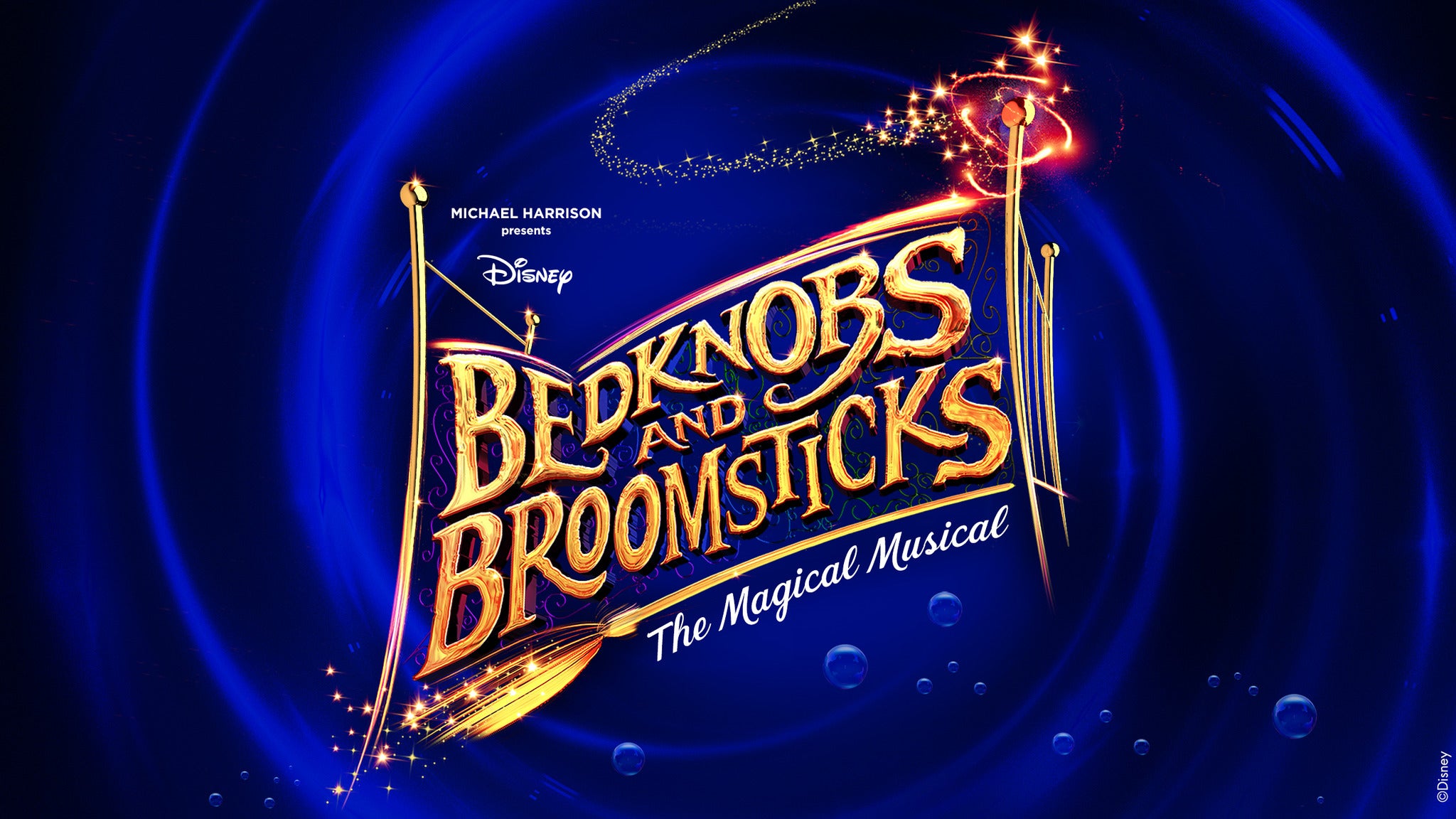 Disney's Bedknobs and Broomsticks Event Title Pic