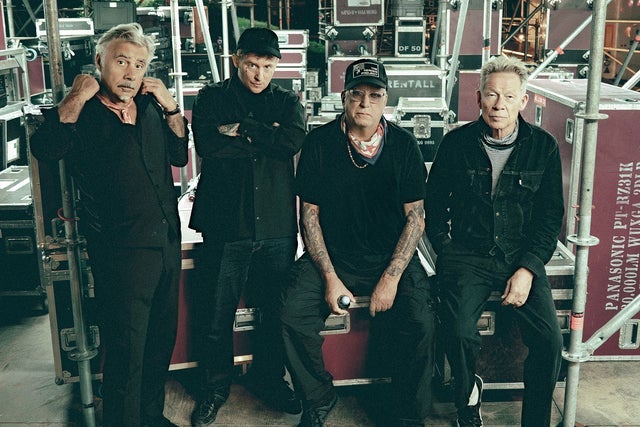 Presales to sex pistols (steve jones, paul cook, glen matlock) feat frank carter: members use these when buying pre-sale tickets