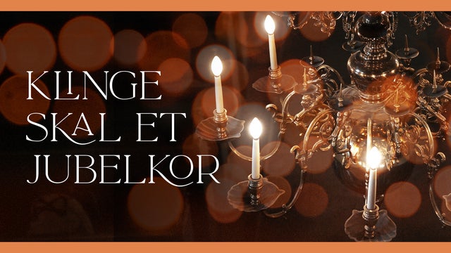 Klinge skal et jubelkor promotional artwork