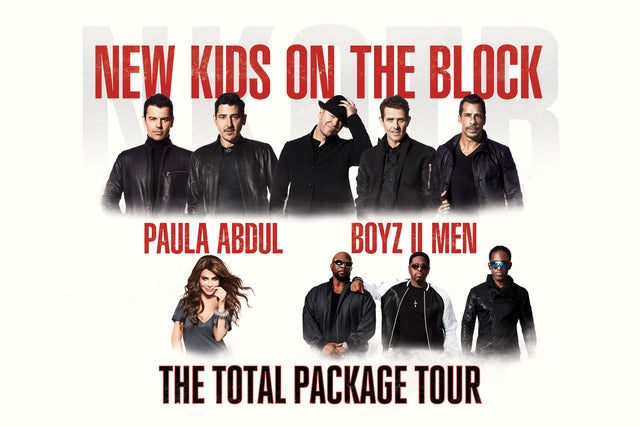 The Total Package Tour: NKOTB with Paula Abdul And Boyz II Men