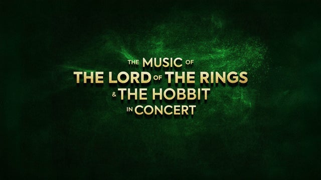 The Lord of The Rings & The Hobbit in concert in Stadsschouwburg Antwerpen 14/04/2025