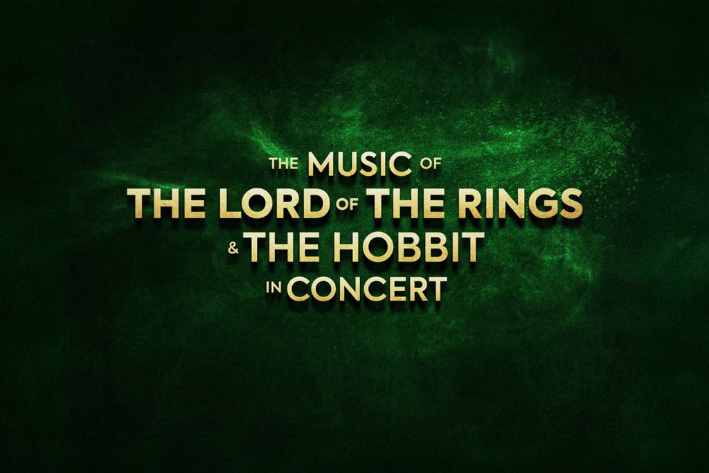 Le Seigneur des Anneaux et Le Hobbit en concert show poster
