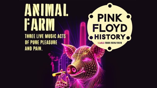 Pink Floyd History – Animal Farm World Tour 2026 w Klub Progresja, Warsaw 21/10/2026