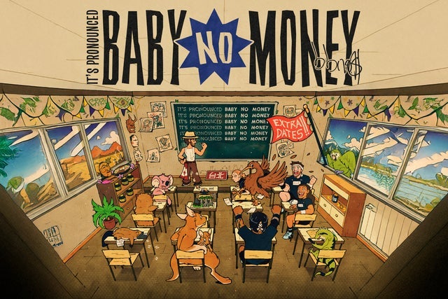 bbno$ - It's Pronounced Baby No Money in México: pre-sale passwords bbno$ - It's Pronounced Baby No Money in México promotional photo for Preventa Banamex presale tickets offer