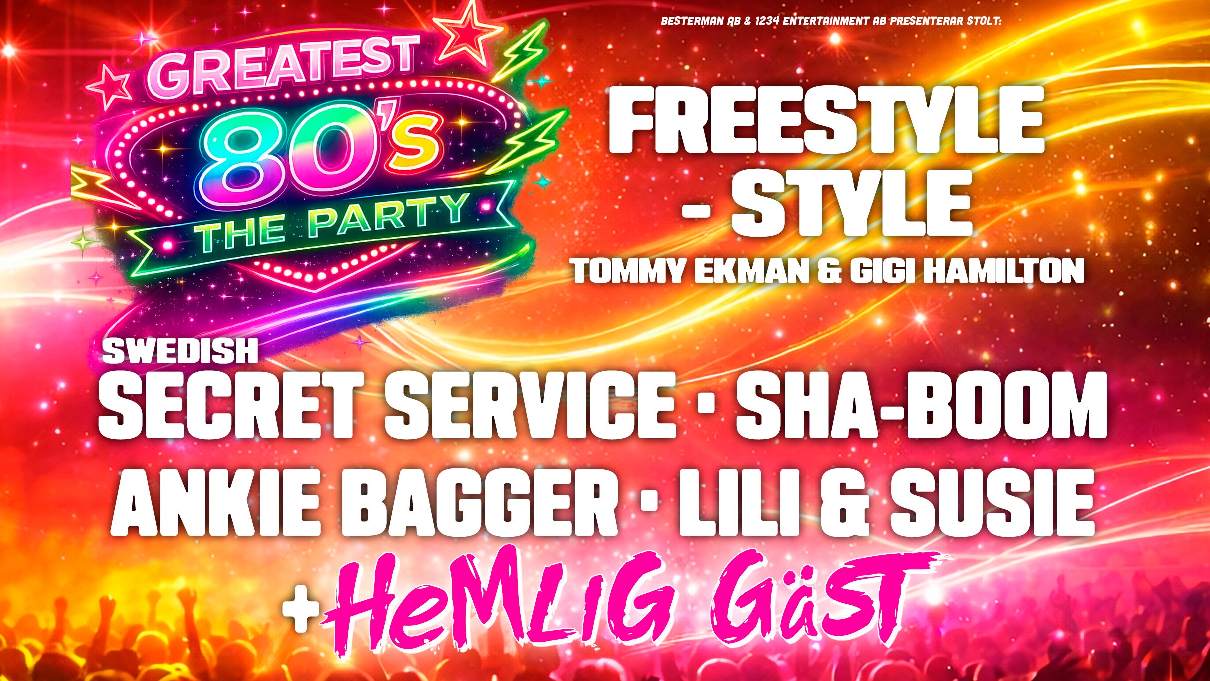 GREATEST 80’S – THE PARTY