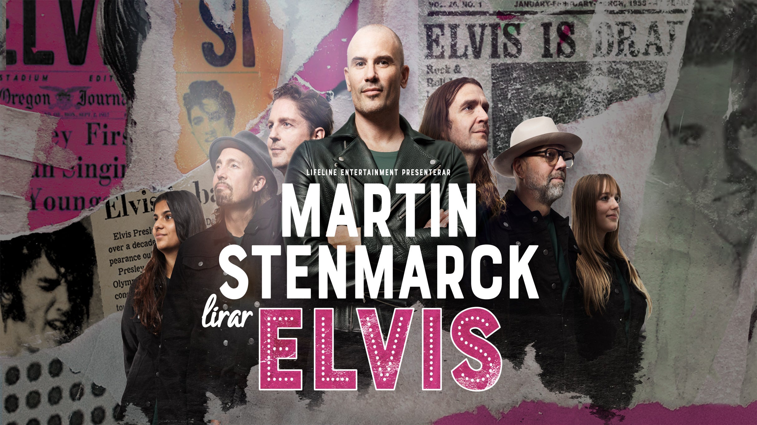 Martin Stenmarck lirar Elvis presale information on freepresalepasswords.com