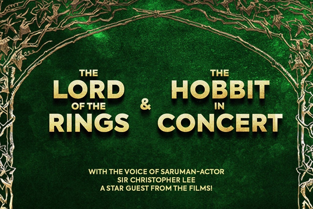 The Lord of the Rings & The Hobbit – The Concert show poster