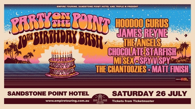 10th Birthday – Party on the Point in Sandstone Point Hotel 26/07/2025