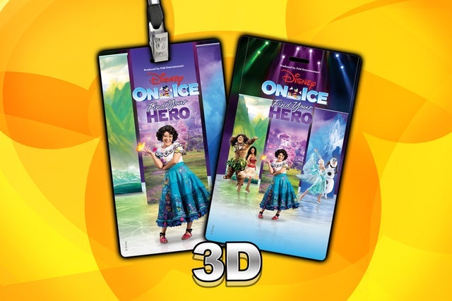 Disney On Ice Find Your Hero Official Souvenir Tag