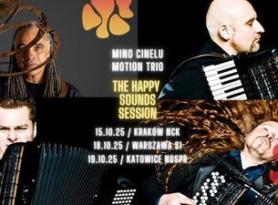 Mino Cinelu & Motion Trio - The Happy Sounds Session, 2025-10-15, Krakow