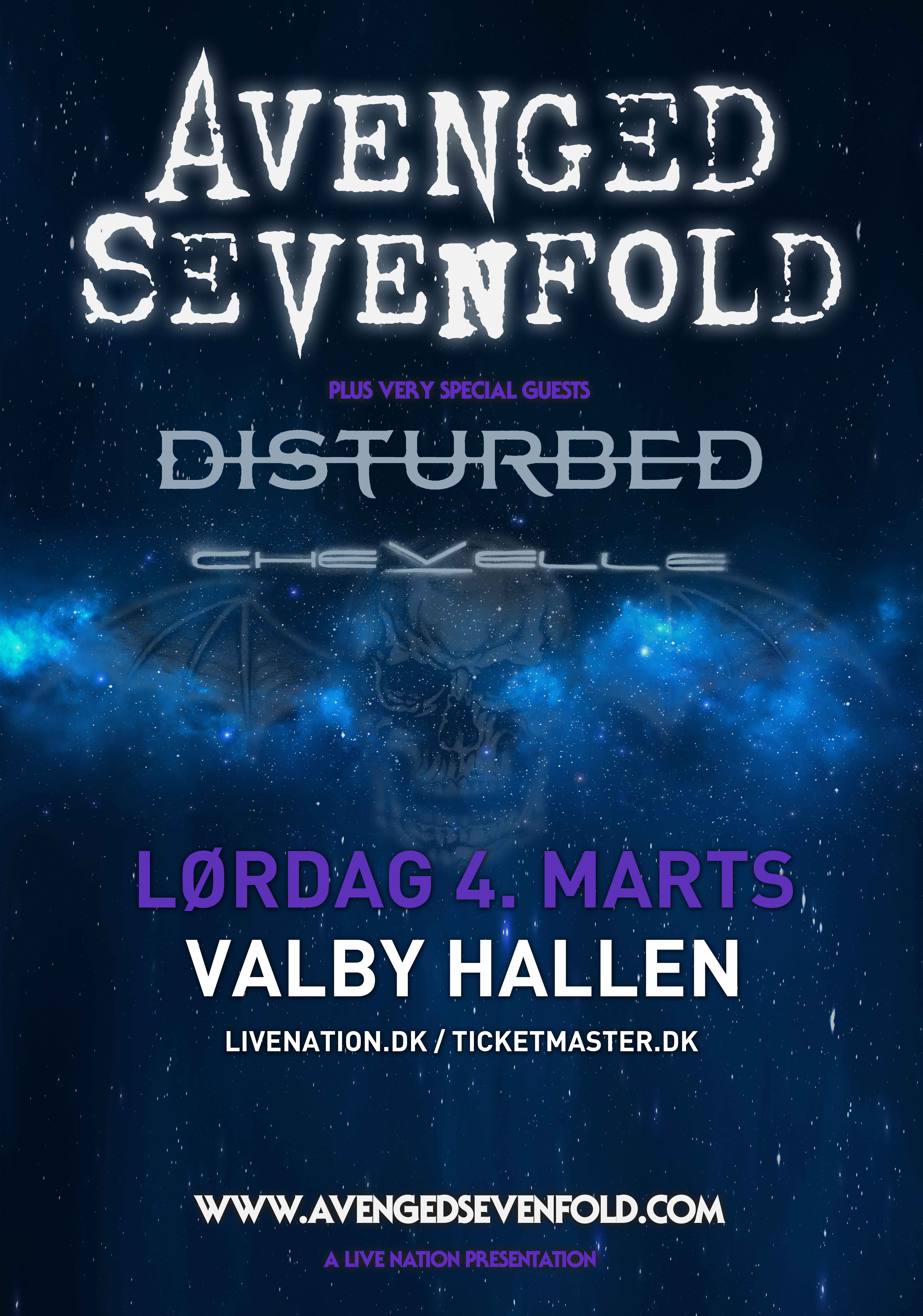 AVENGED SEVENFOLD at THEATRE ANTIQUE – Vienne, France