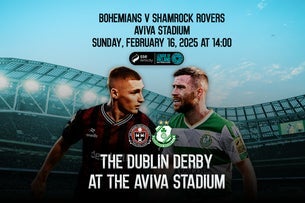 Bohemian FC V Shamrock Rovers Seating Plan Aviva Stadium