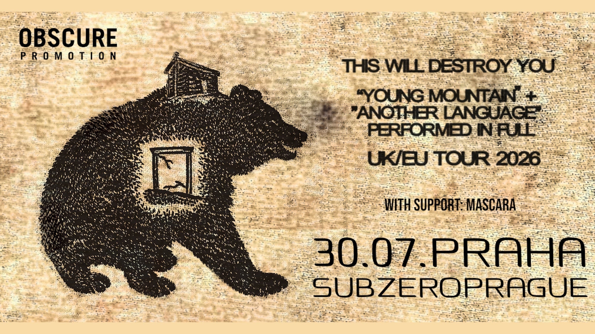 THIS WILL DESTROY YOU, MASCARA