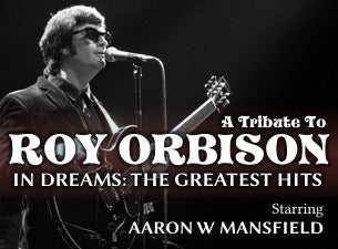 Image used with permission from Ticketmaster | A Tribute to Roy Orbison Starring Aaron W Mansfield with Strings tickets