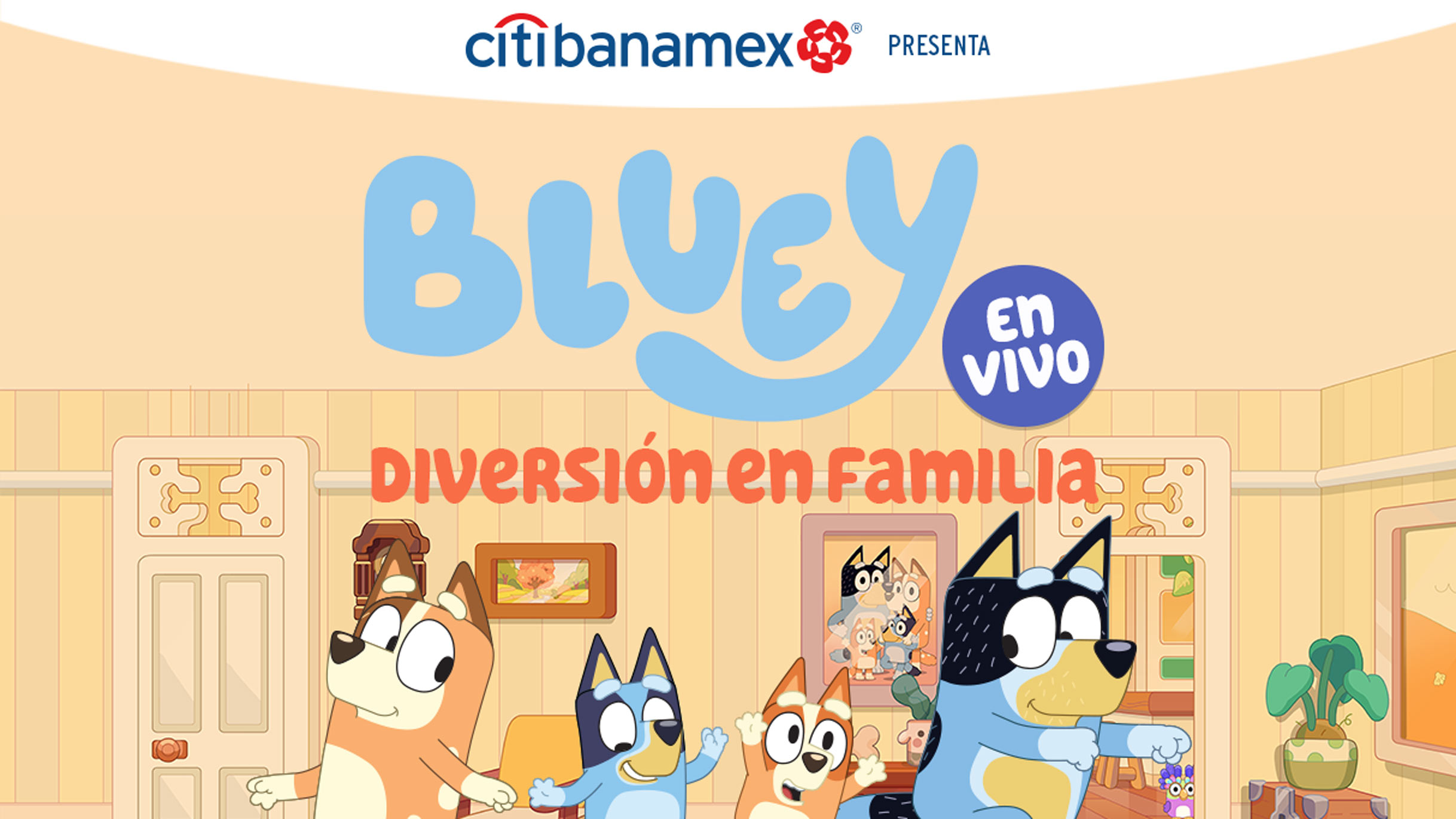 Bluey en Vivo, Diversion en Familia