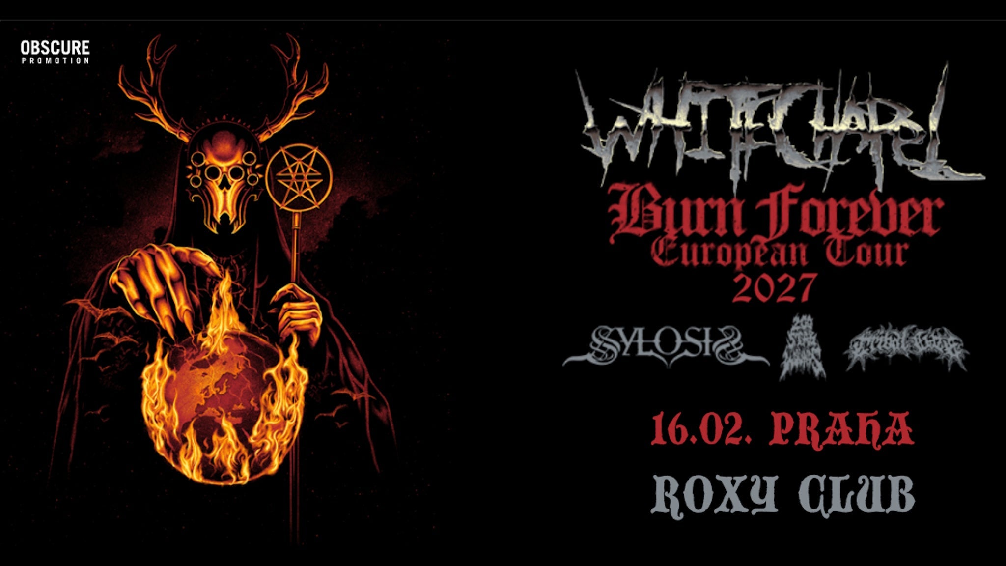 WHITECHAPEL, SYLOSIS, 200 STAB WOUNDS, TRIBAL GAZE