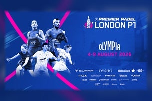 London Premier Padel - Day 6 - GA Plus Package