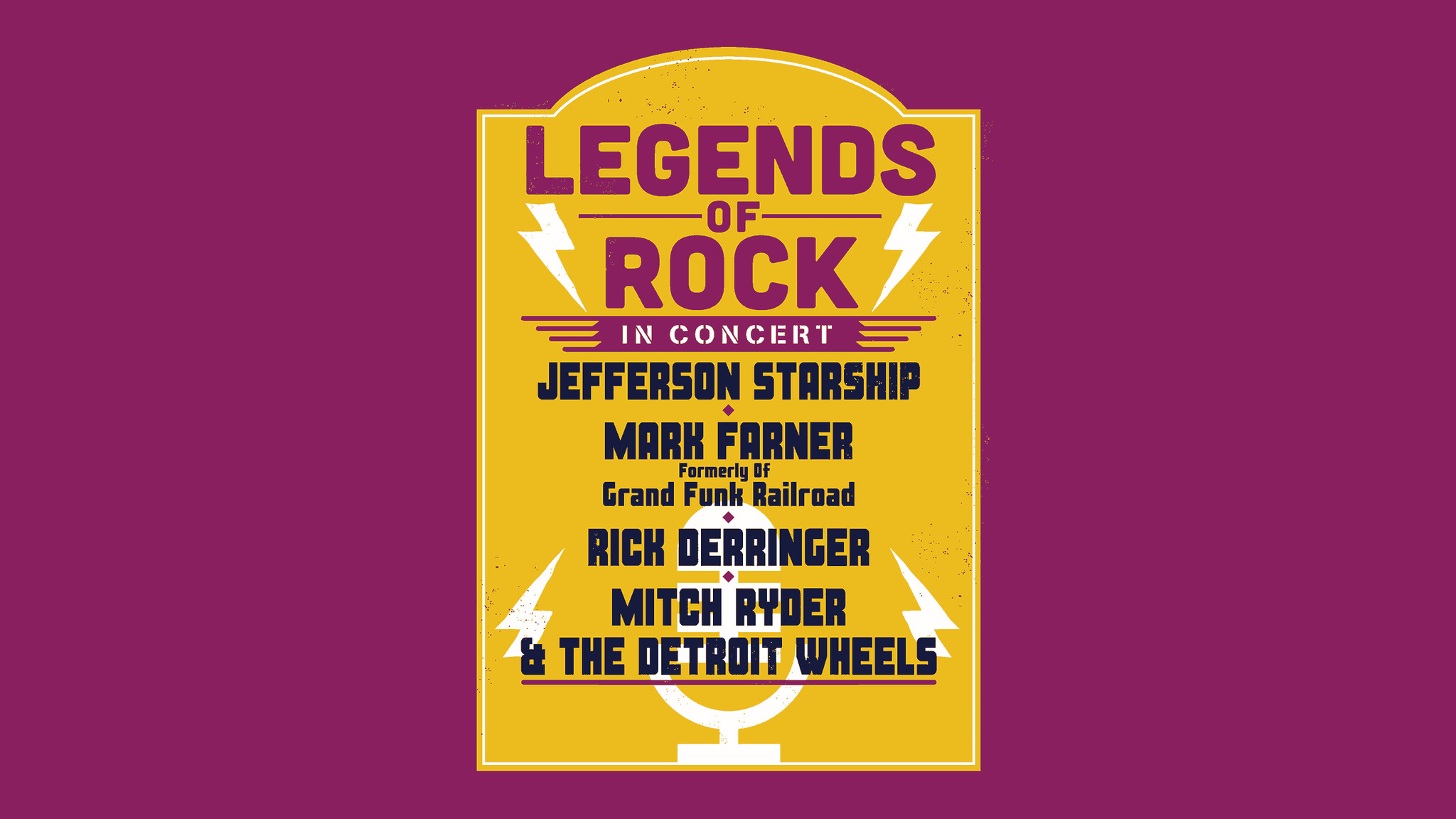 legends of rock tour