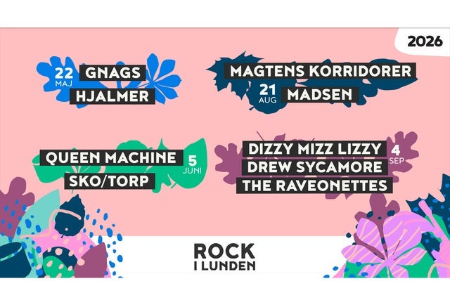 ROCK I LUNDEN 2026 - 4 aftener