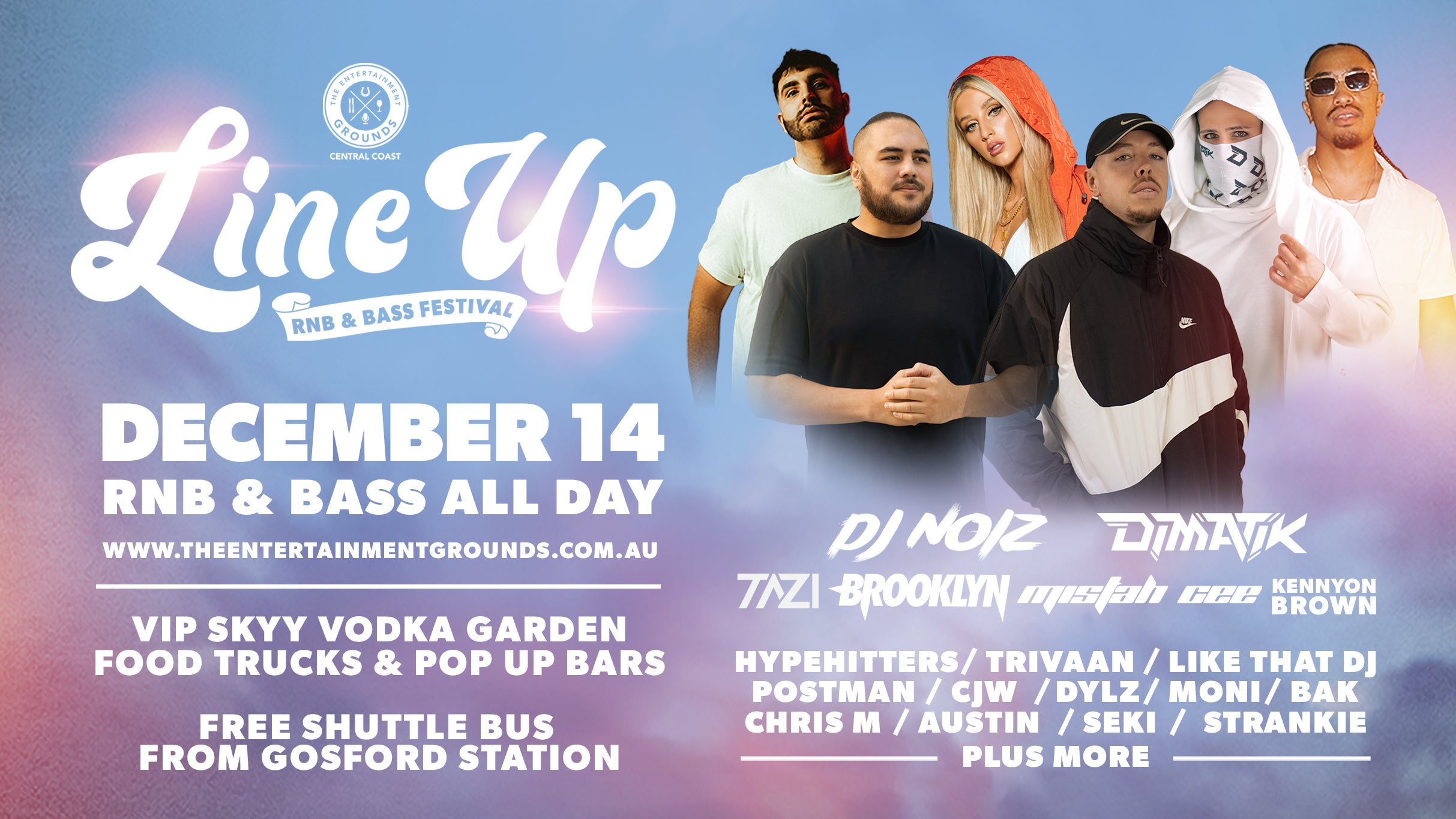 Line Up presale information on freepresalepasswords.com