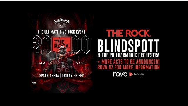 The Rock 2000 Live in Spark Arena, Auckland 26/09/2025