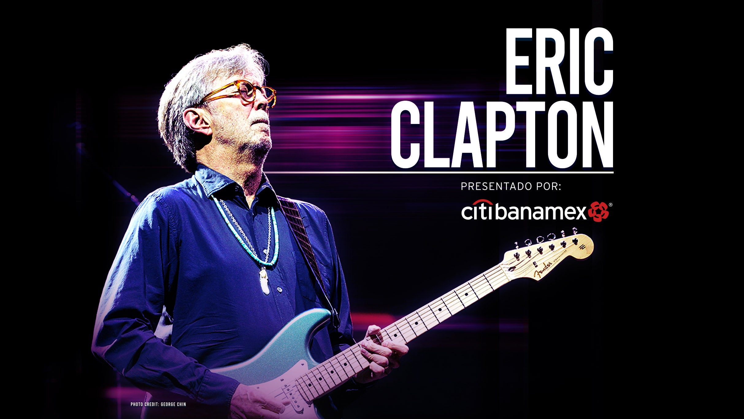 Eric Clapton in México promo photo for Preventa Citibanamex presale offer code
