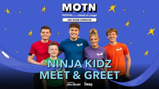 MOTN Festival ABU DHABI Ninja Kidz in Abu Dhabi Corniche 13/12/2025