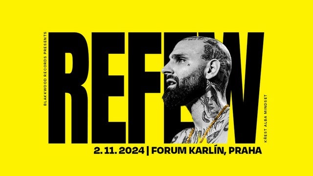 Refew – Křest alba Mindset v Forum Karlín, Praha 8 02/11/2024
