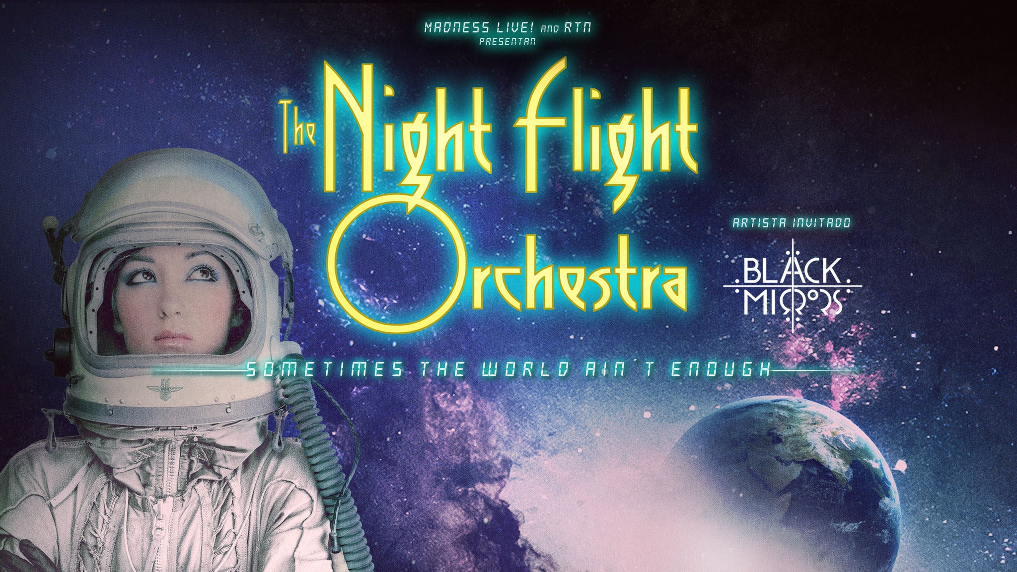 The Night Flight Orchestra Event Title Pic