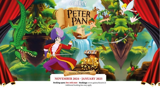 Peter Pan – Gaiety Theatre in Gaiety Theatre, Dublin 24/11/2024