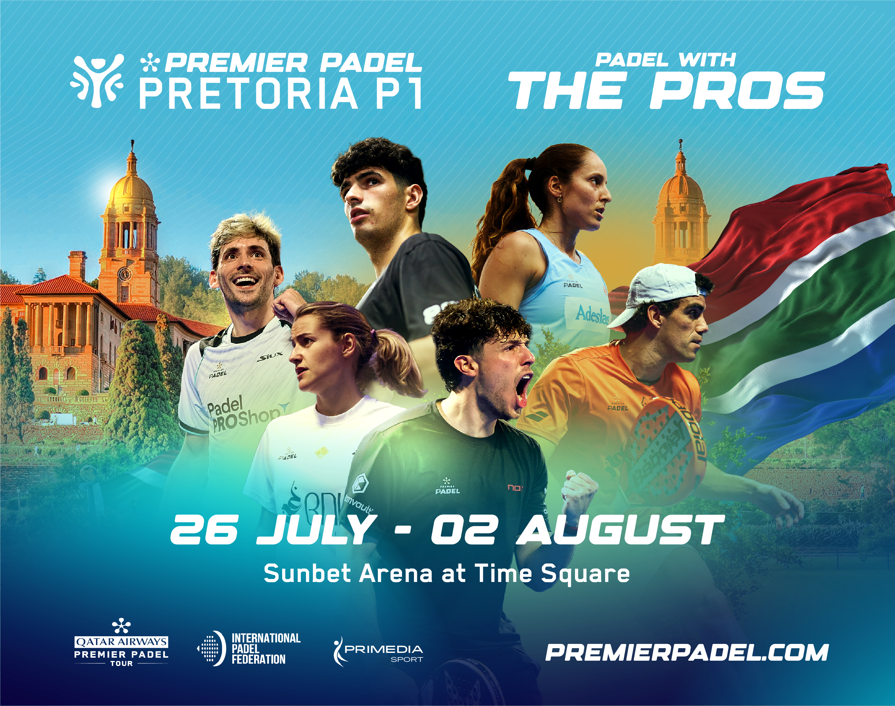 Premier Padel Pretoria P1 | 26 July 2026: Qualifiers (Q1)