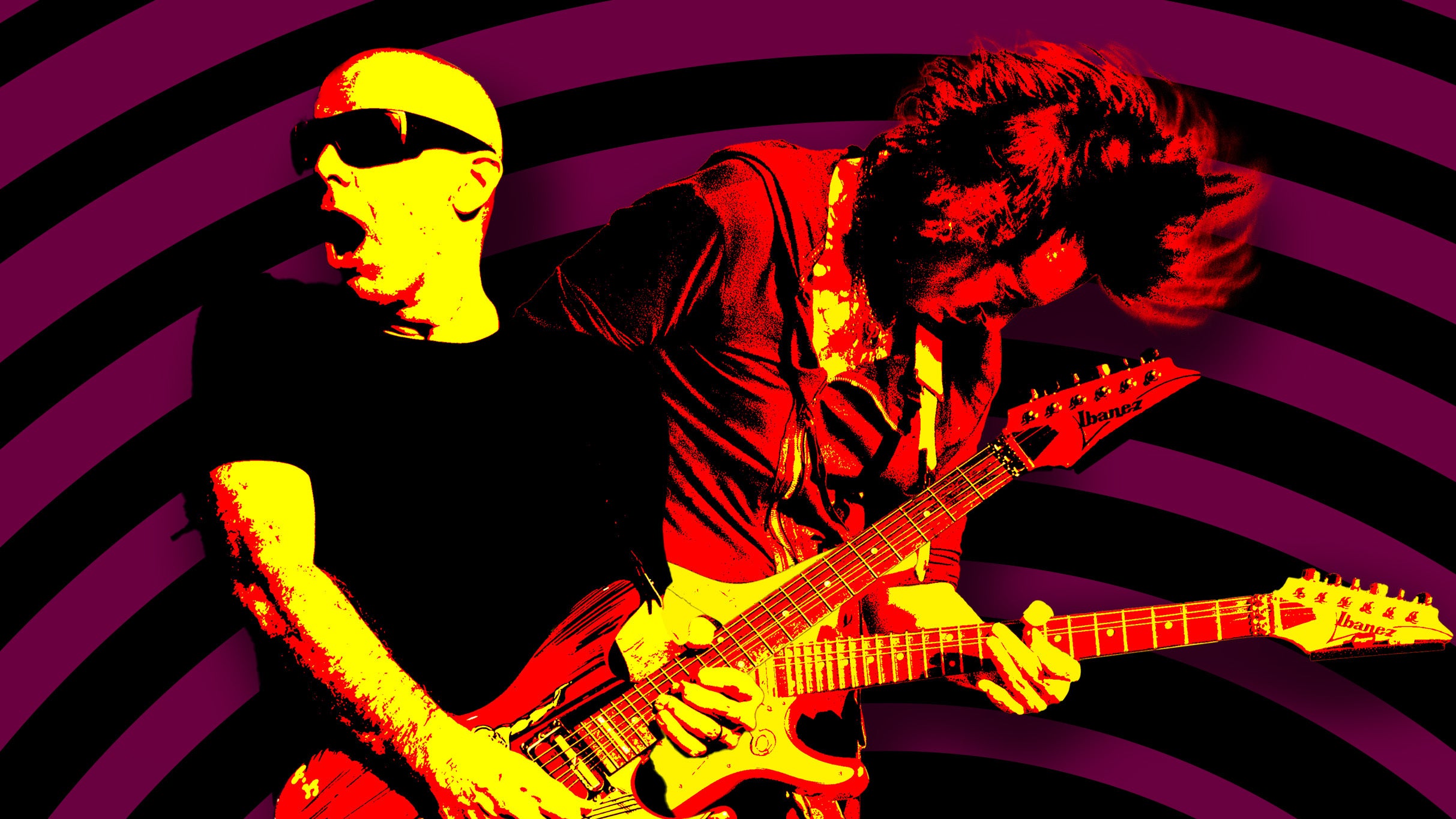 Satch Vai Us Tour: Joe Satriani & Steve Vai at Belk Theater