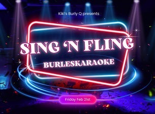 Bilde for arrangement Sing 'n Fling: Burleskaraoke