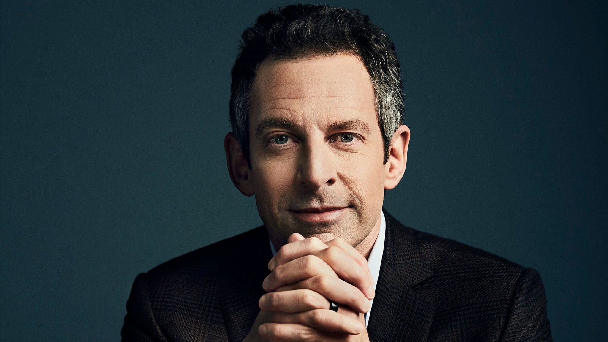 Sam Harris and the Waking Up Podcast in Boston promo photo for Sam Harris presale offer code