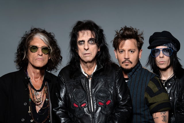 Hollywood Vampires in Glasgow promotional photo for OVO presale tickets offer