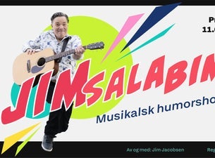 Bilde for arrangement JIMSALABIM – ET MUSIKALSK HUMORSHOW MED JIM JACOBSEN
