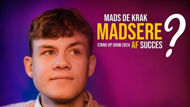 Mads De Krak – Madser af Succes? i Slagelse Musikhus, Badeanstalten 11/04/2024